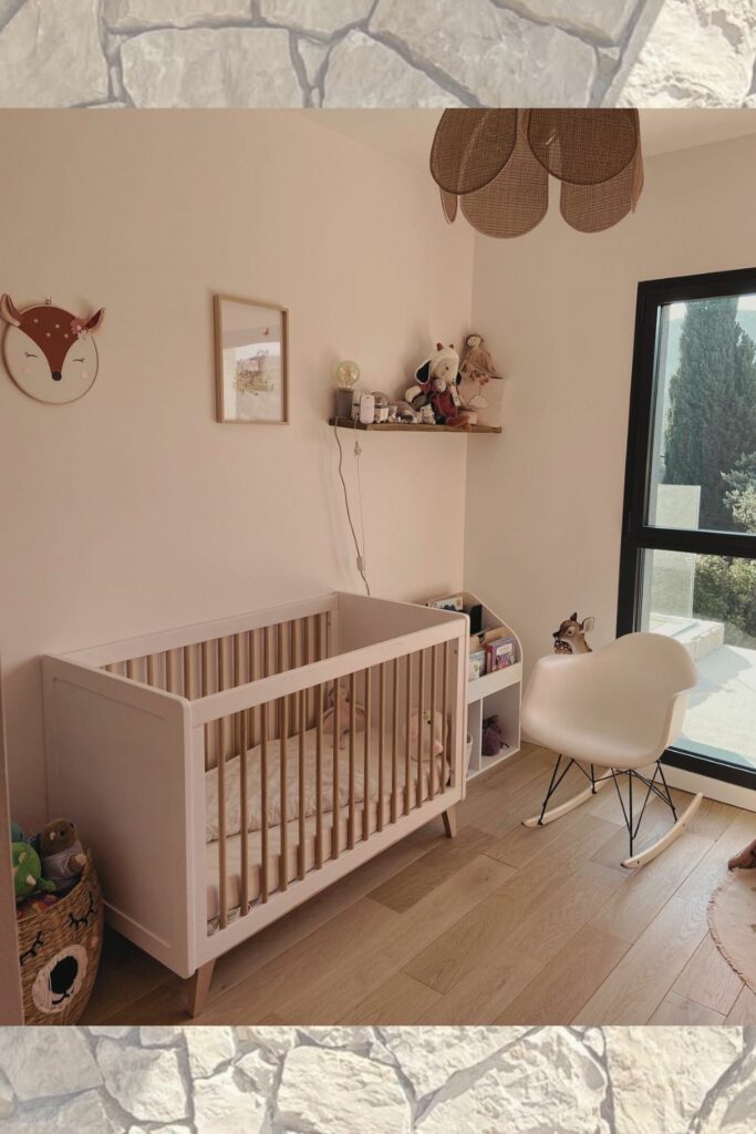 Chambre bébé terracotta : déco, mobilier